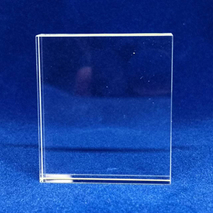 Uncoated sapphire rectangular window